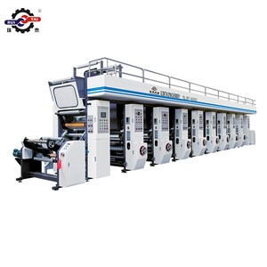 Direct Sale Rotogravure Printing Machine 9 Colours Printing Film