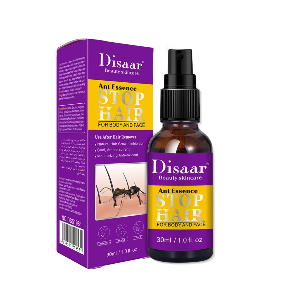 Disaar Ant Oil Hair Growth Inhibition Spray Non-irritating Stop Hair Spray