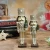 Import DIY crafts Polyresin Drummer Nutcracker ornaments soldiers christmas Kids party favors from China