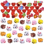 DIY creative gift heart-shaped candy toy childrens decompression pinch set ready for sale