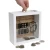 DIY Splosh Change Box Coin Money Savings Fund Jar Container for Dream Fulfillment Saving Pot Money Box