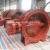 Import DN1200 PN16 bi-directional flow flanged butterfly valve with triple eccentricity manual wormgear operated from China