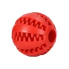 Dog Toy Spike Ball Watermelon Ball Teddy Puppy Decompression Elastic Rubber Pet Tooth Cleansing and Tooth Grinding Leakage Ball