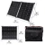 Import Dokio 160W (2PCS X 80W) Foldable Solar Panel Charger System with 10A Controller from China