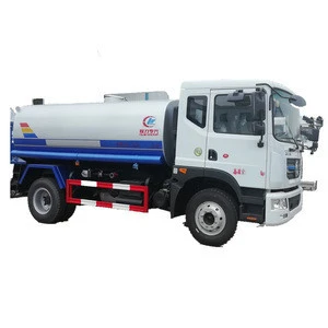 DONGFENG 8000L 4*2 water tanker truck watering chart