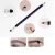 Import Double head microblading eyebrow pen with Remover Magic wipe brush permanent makeup tattoo tool accessary from China