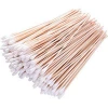 Double headed with wooden sticks for makeup and care cotton bud
