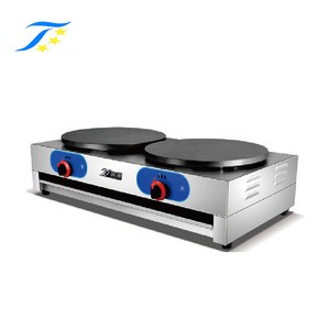 Double Sided Crepe Maker With Gas And Electric