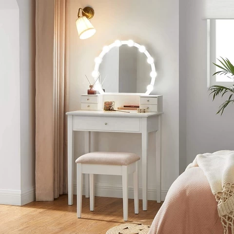 Dressing Tables With Stool Dressing Table Mirror With Lights Makeup Dressing Table With Chair And Led Mirror