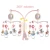 Import Drop Shipping Bed Bell Baby Music Crib Mobile Toys Musical Projection Box Hanging Rattle Bracket Holder Sleeping Toy Baby Mobile from China