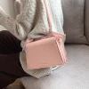 drop shipping Handbag  new fashion messenger bag wild shoulder bag pu woman tote bag
