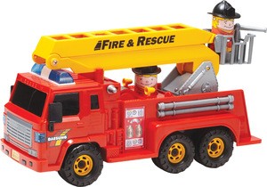 [DS-167]Private Label kids simulation truck toy plastic SUPER FIRE ENGINE &amp; AMBULANCE toy Made in Korea