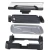 Import Dual Surface Heavy Gauge Aluminum Reversible Indoor Grill and Griddle with Removable Glass Lid,  Black from China