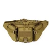 Durable Tactical Polyester Fanny Pack Military Waist Bag For Men With Multi Pockets
