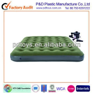 Durable Top flocking Inflatable Air Bed mattress for sale