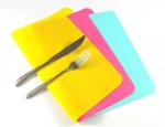 Easy Cleaning Heat Resistant Dining Table Mats Silicon Place Mat Vegetable