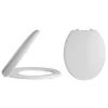 Easy-Fit Oval Soft Close WC Toilet Seat | Quick Release & Top Fixing Hinges