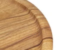 Eco-friendly acacia wood pizza Cutting Board with handle Wholesale