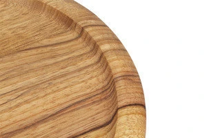 Eco-friendly acacia wood pizza Cutting Board with handle Wholesale
