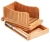 Import Eco - friendly Bamboo wood foldable Bread Slicer And Removable Bread Cutting Board with crumbs tray from China