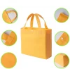 Eco-friendly colorful hot sale tote shopping bag Non woven fabric bag