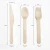 Import Eco-Friendly Disposablewooden spoon fork knife from China