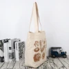 Eco Supermarket Vegetable Bulk Custom Printed Large Canvas Tote Shopping Bag