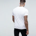 Ecoach OEM Wholesale NEW Gym Wear Slim Fit T Shirt Custom Sports 95 Cotton 5 Spandex Fitness Men T Shirt
