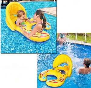 EITS  PVC floating baby and mommy inflatable swim ring