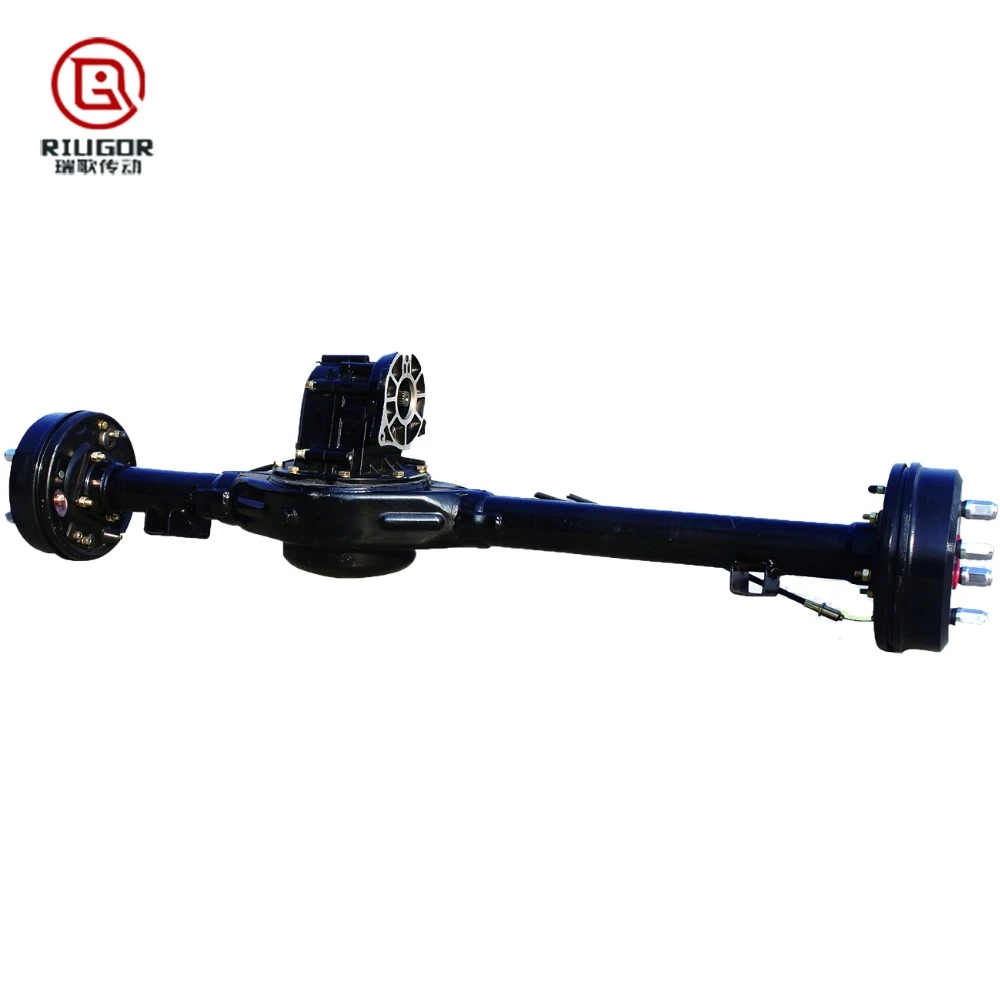 Electric tricycle and car shaft /rear axle