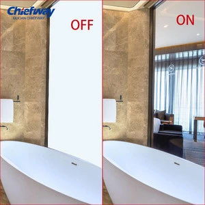 Electronic building glass PDLC smart privacy glass for door window