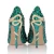 Import Elegant Sexy Bling Pointed Toe Snake Heel Crystal Rhinestone Stiletto Party Shoes from China