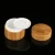Import Empty Refillable Environmental Round Cosmetic Containers Bamboo Jars with PP Inners from China