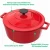 Import Enameled Cast Iron Dutch Oven Pot with Lid - 6 Quart Capacity for Preparing Low and Slow Cooking Meals - Electric Gas Stove Top from China