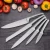 Import Entire Stainless Steel Hollowing Handle Chef Carving Bread Utility Paring Knife Kitchen 5pcs A Set from China