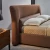 Import European design cashmere fabric king bed from China