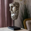 European Retro Home Accessories Living Room Bedroom Decoration Crafts Polyresin Art Half Face Figurine