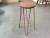 Import European Style High Bar Chairs Round Seat Dining Bar Stool Chair For Wholesale from China