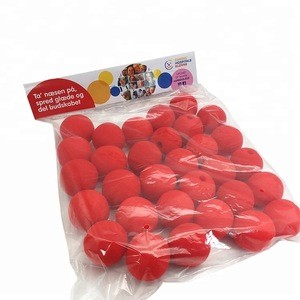 Events and Party Favor Kids Party Supplies Magic Red Sponge Foam Circus Comedian Clown Nose Ball