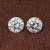 Excellent Loose Gemstone Online for Sale for Jewelry Making Round Shape Light Gray Moissanite