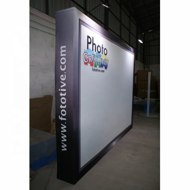 Expo 1X3 Advertising Backdrop Banner Wall Trade Show Pop Up Display Stand