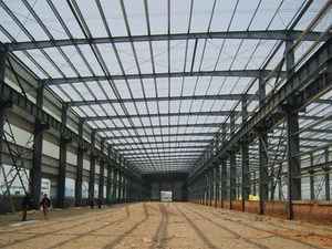 Fabricated steel structure for prefabricated buildings