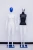 Import faceless abstract head mannequins white full body standing female mannequin for hat from China