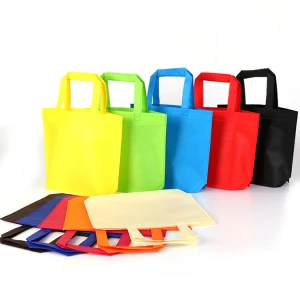 Factory audit eco-friendly cheap shopping non woven spunbond flat personalized bag