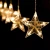 Import Factory Direct Christmas Decor Fairy Holiday LED Star Moon Heart Home Decoration Curtains Lights from China