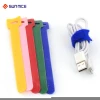 Factory direct sale customized nylon double hook and loop cable tie