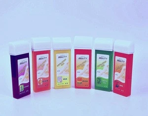 Factory direct sales Italian wax for hair removal soft hair removal wax strips  roll-on wax cartridges