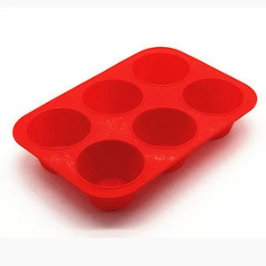 Factory Direct Silicone Baking Tray Cake Mould Size 6 Round Silicone Mold Baking Tools silicone baking molds