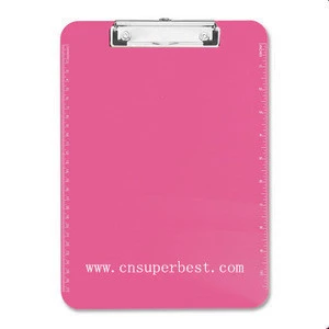 Factory directly production office product 4*6 acrylic Clipboard