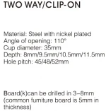 Factory High Quality Door Hinges , Kitchen Cabinet hinge